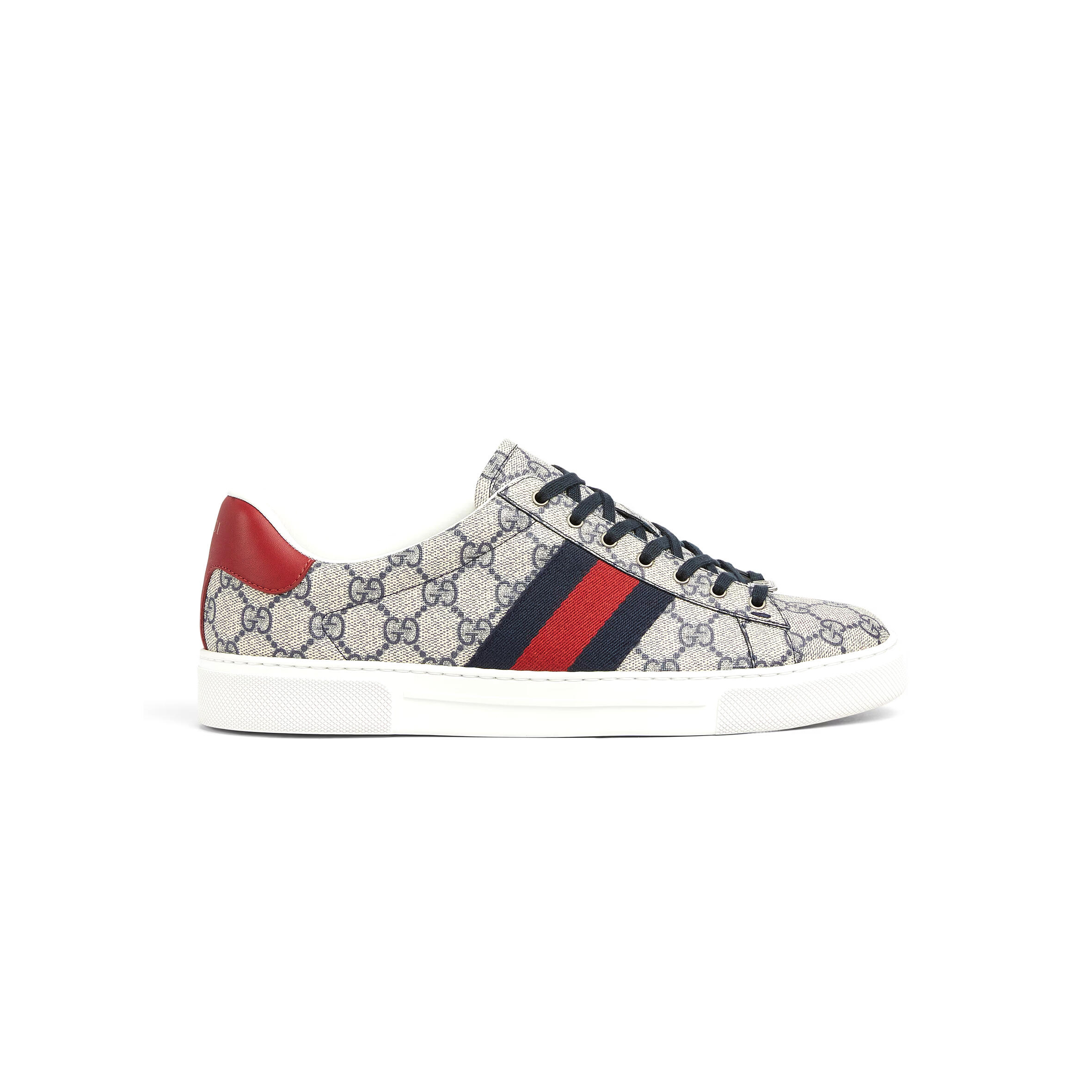 GUCCI MEN'S GUCCI ACE SNEAKER WITH WEB 760775
